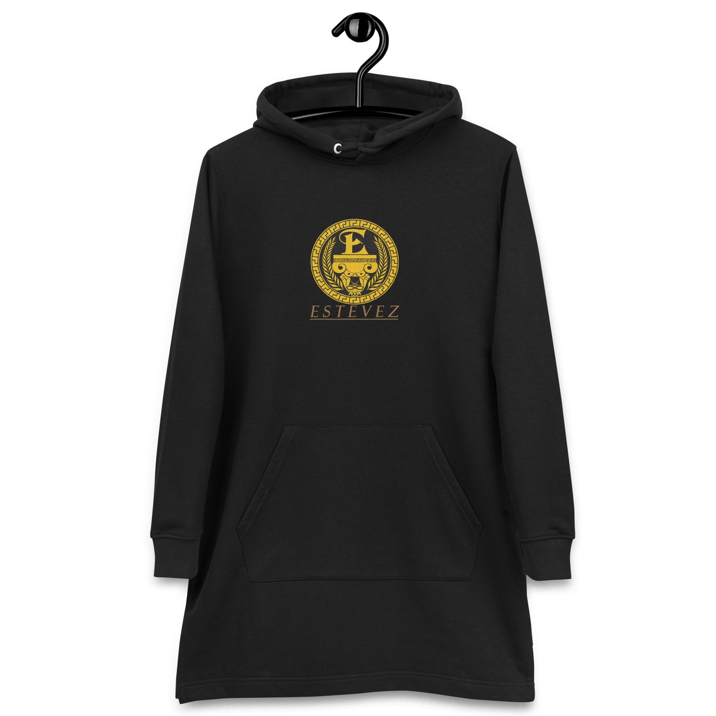 Estevez Embroidery Logo Hoodie Dress
