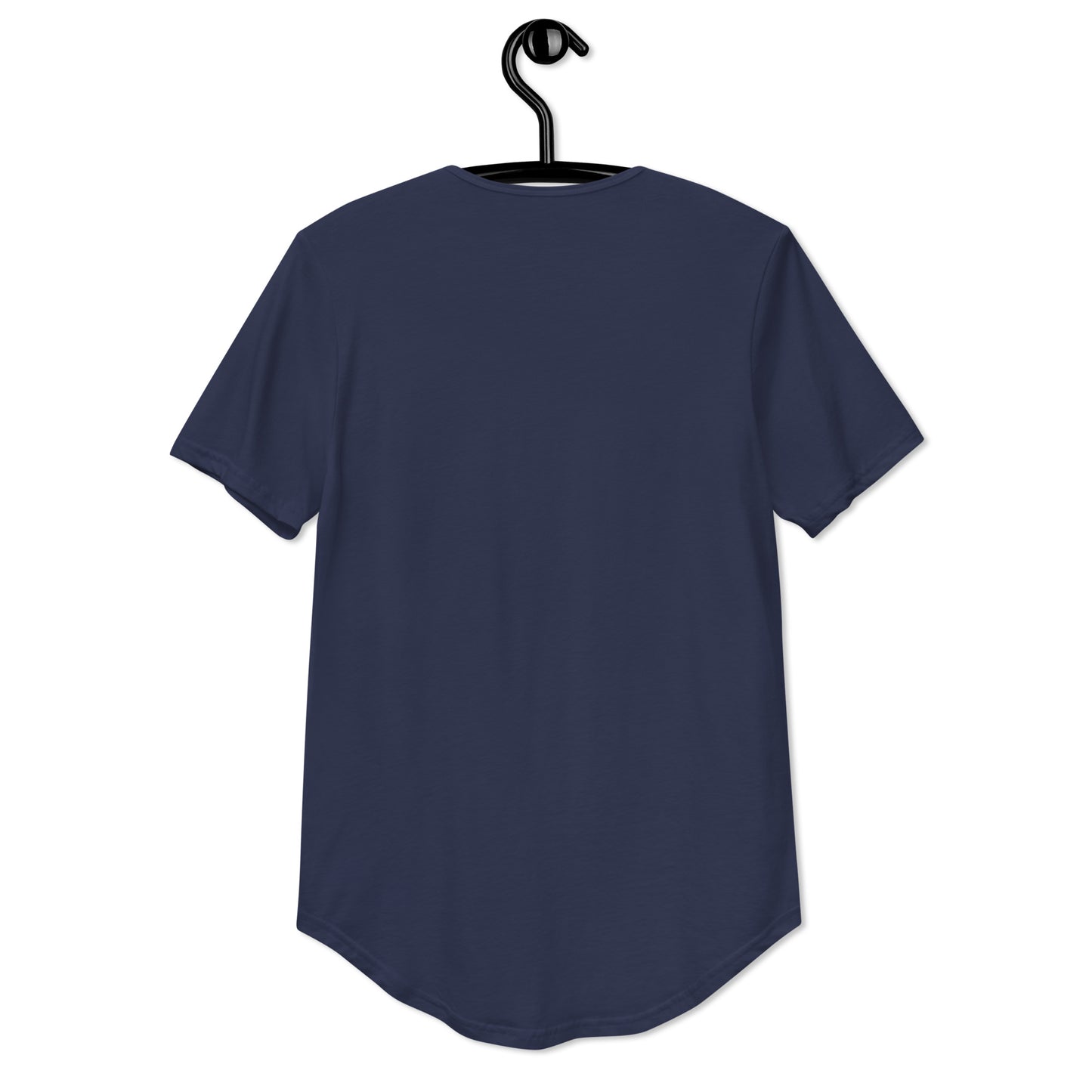 Estevez Embroidery Logo Curved Hem T-Shirt