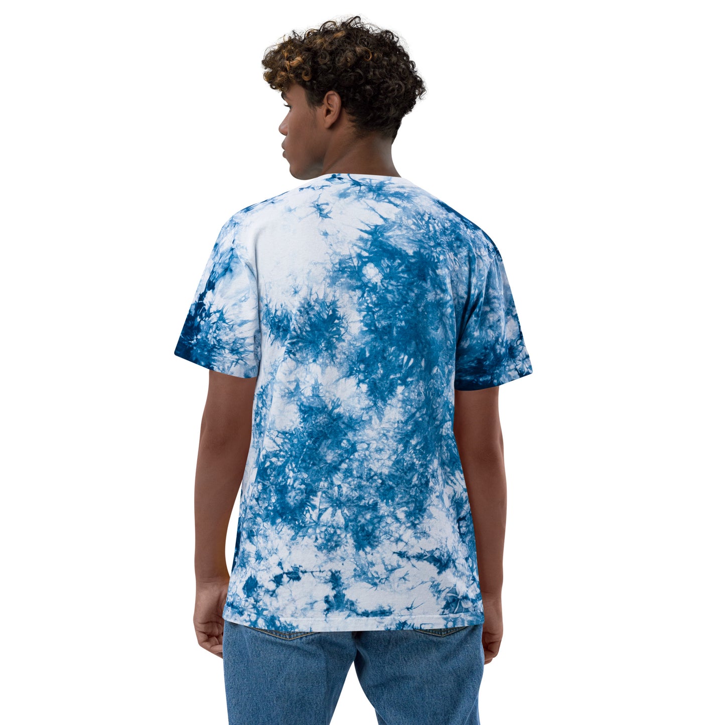 Camiseta Estevez Logo bordado tie-dye