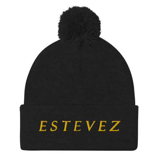 Estevez Pom-Pom Beanie