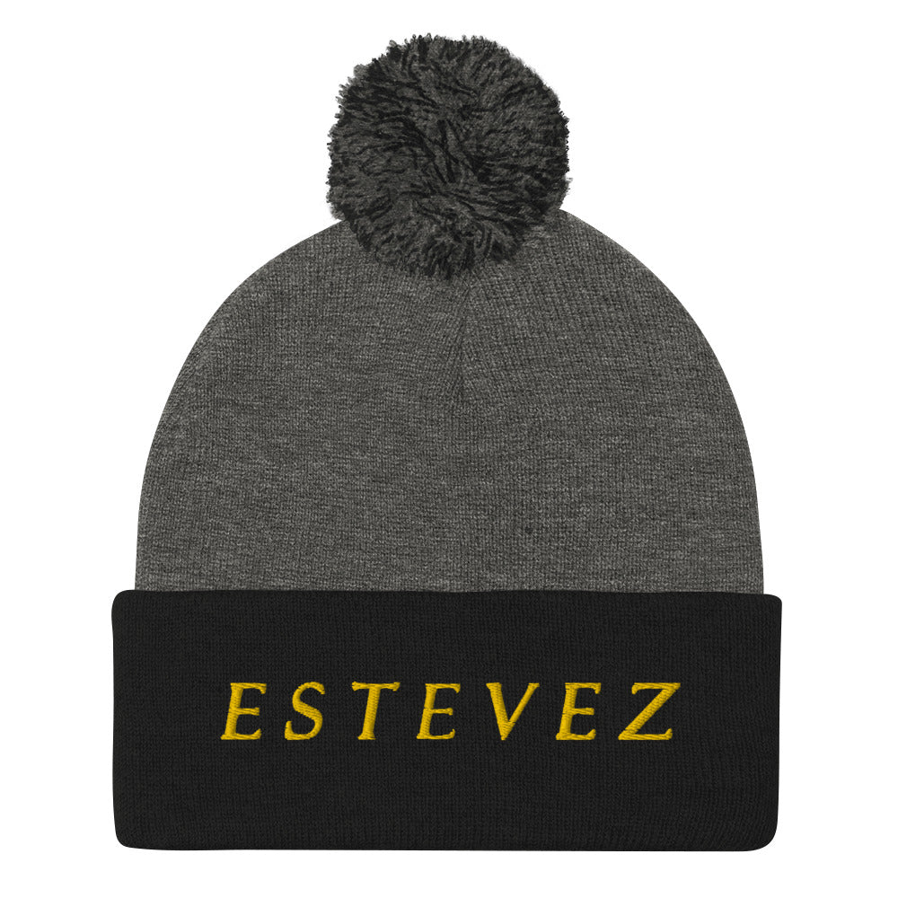 Estevez Pom-Pom Beanie