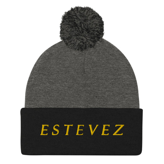Estevez Pom-Pom Beanie