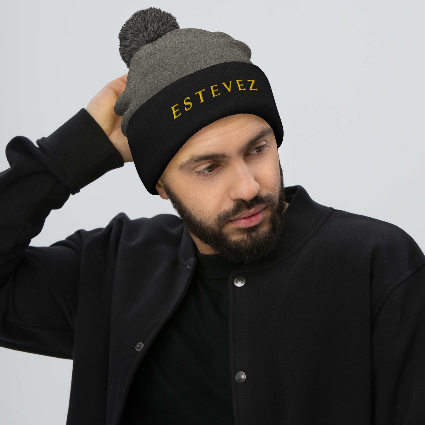 Estevez Pom-Pom Beanie