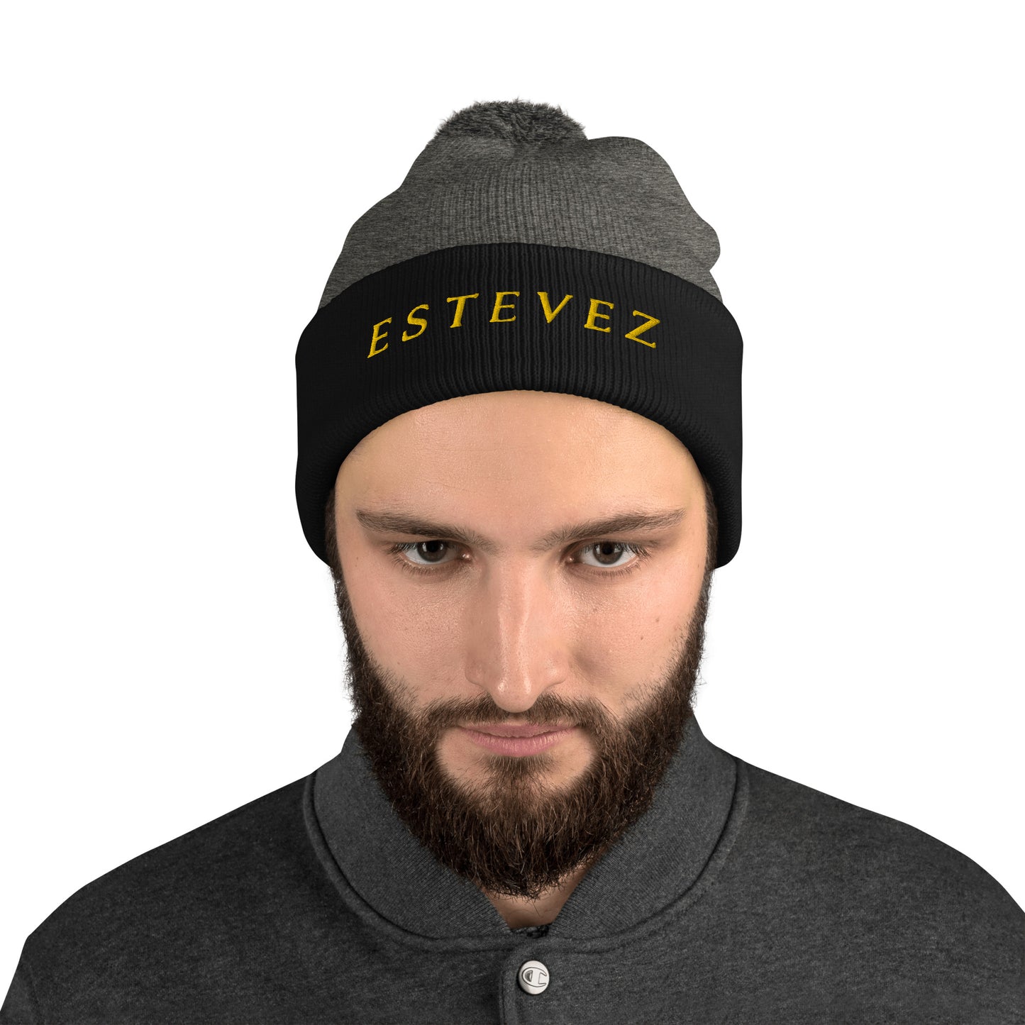 Estevez Pom-Pom Beanie
