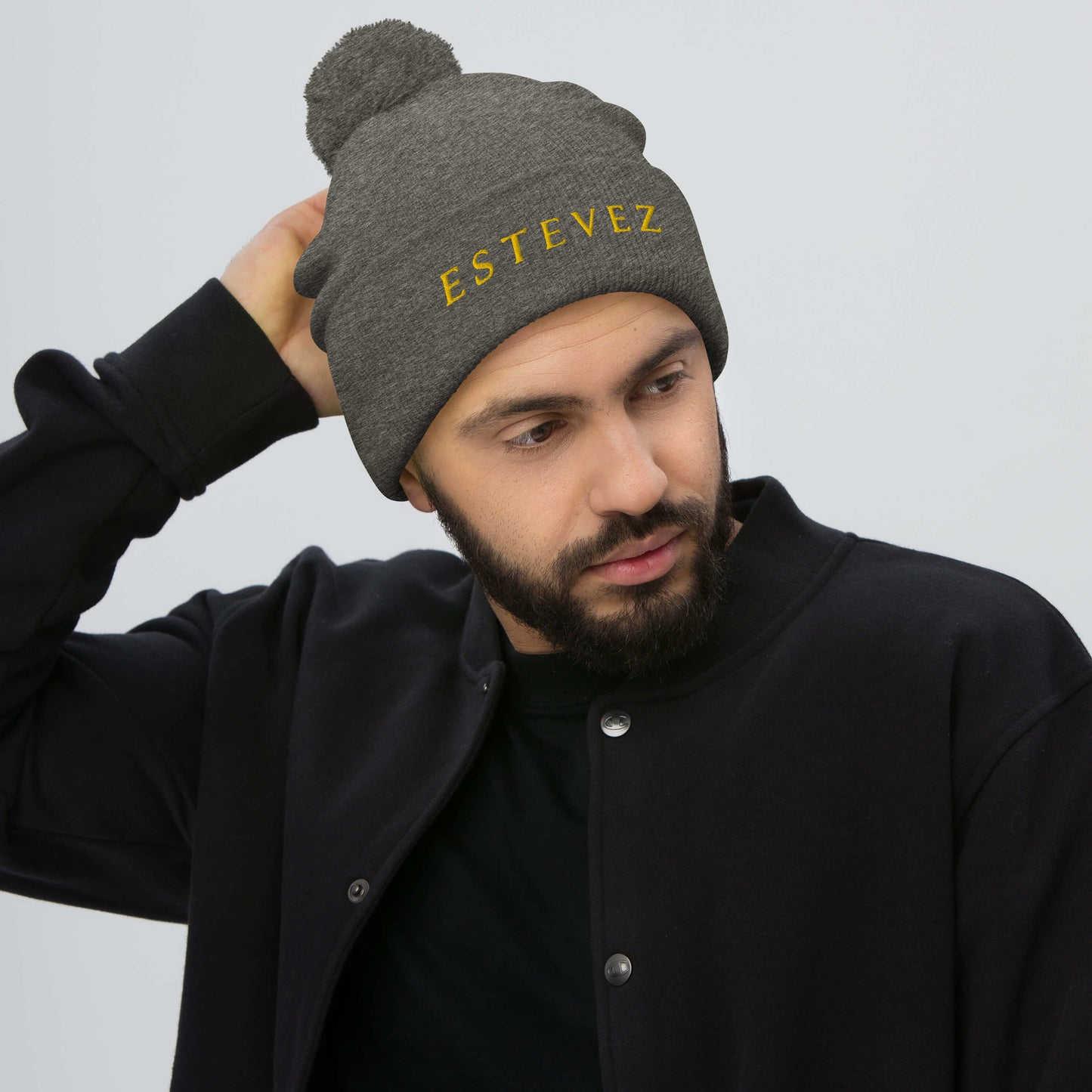 Estevez Pom-Pom Beanie