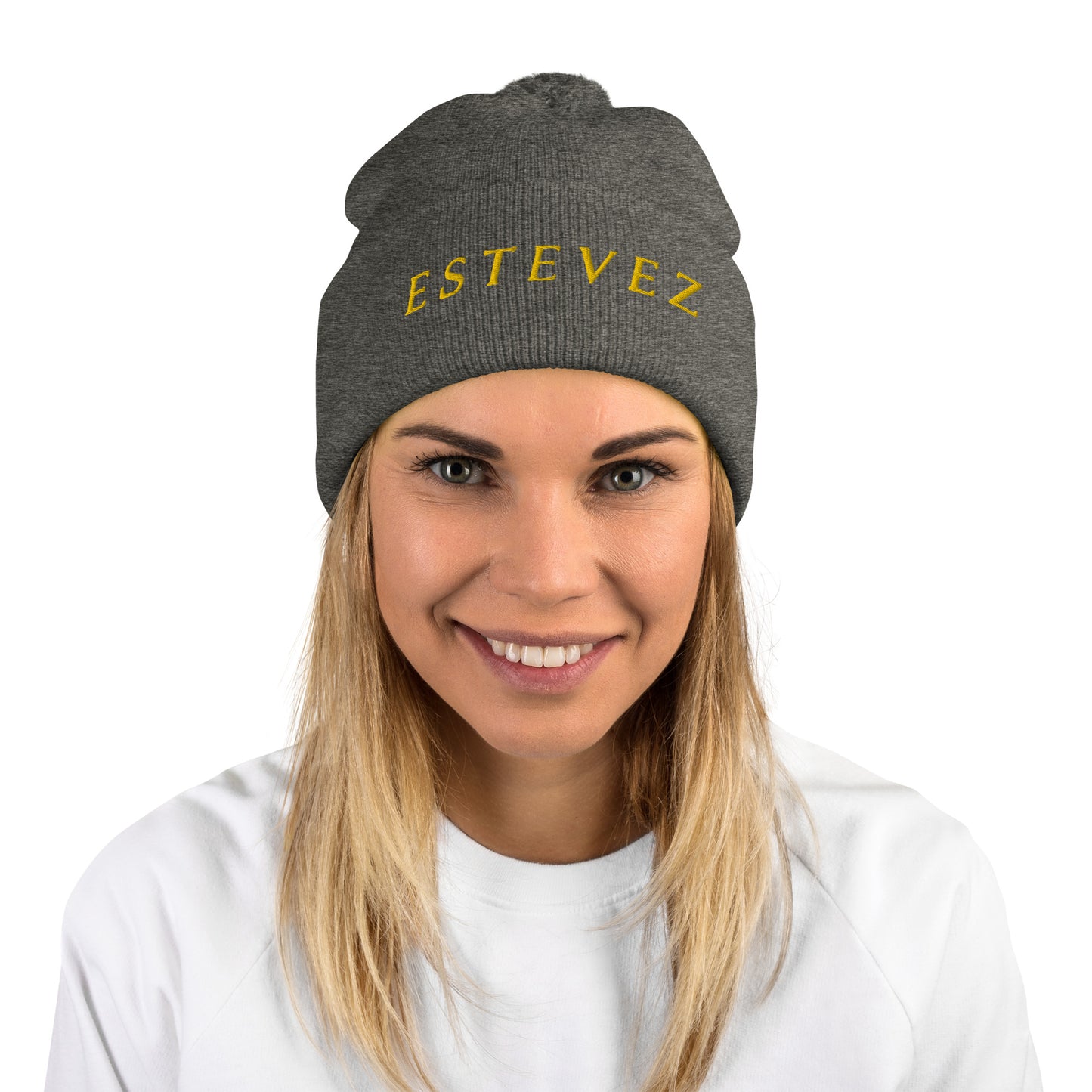 Estevez Pom-Pom Beanie