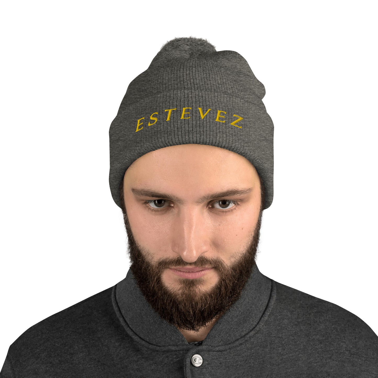 Estevez Pom-Pom Beanie