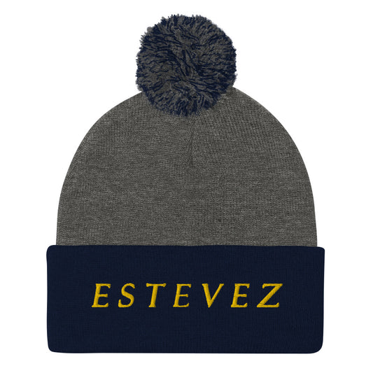 Estevez Pom-Pom Beanie