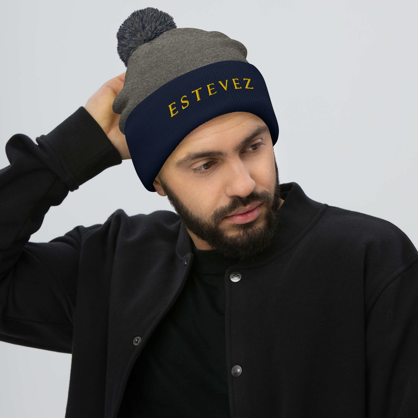 Estevez Pom-Pom Beanie