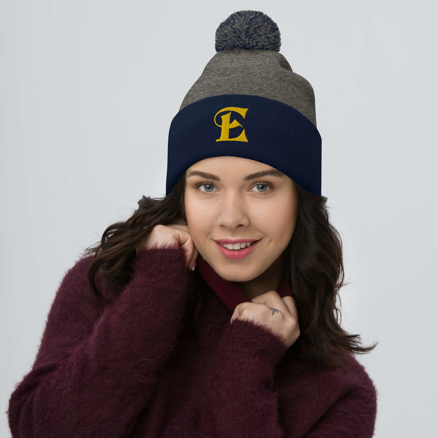 The Estevez E Pom-Pom Beanie