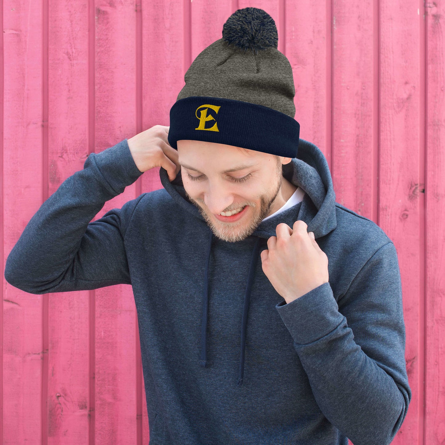 The Estevez E Pom-Pom Beanie