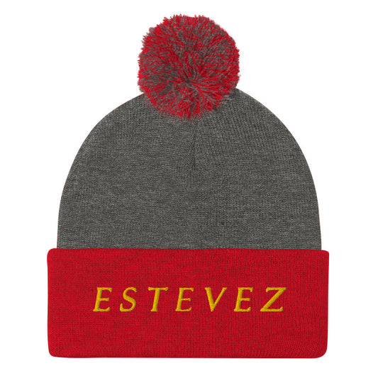 Estevez Pom-Pom Beanie
