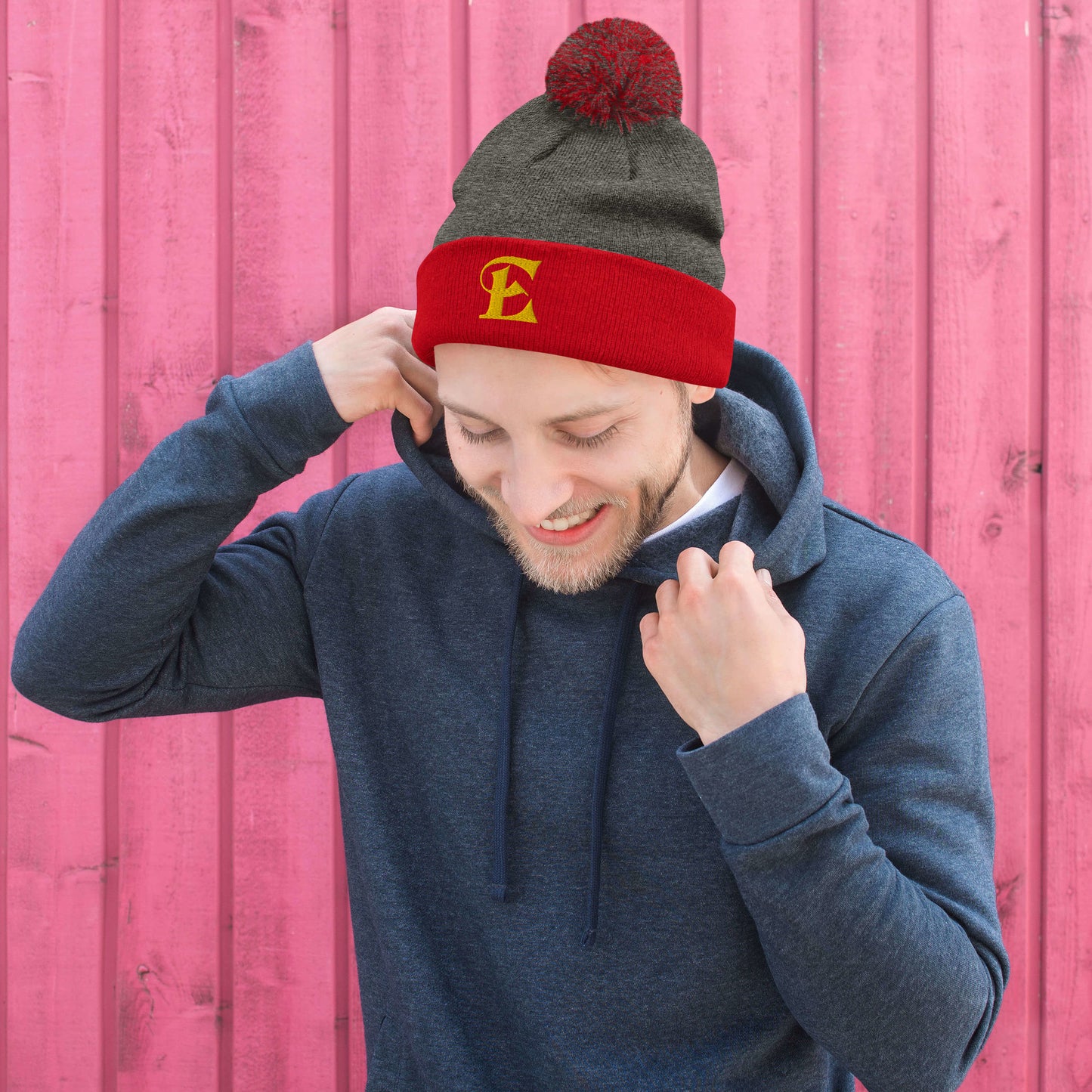 The Estevez E Pom-Pom Beanie