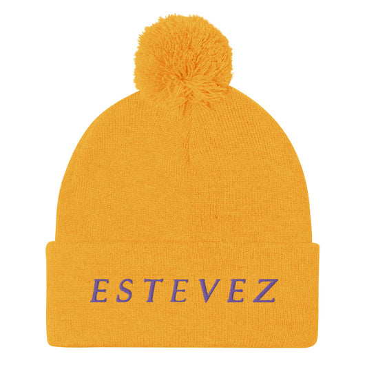 Estevez Pom-Pom Beanie