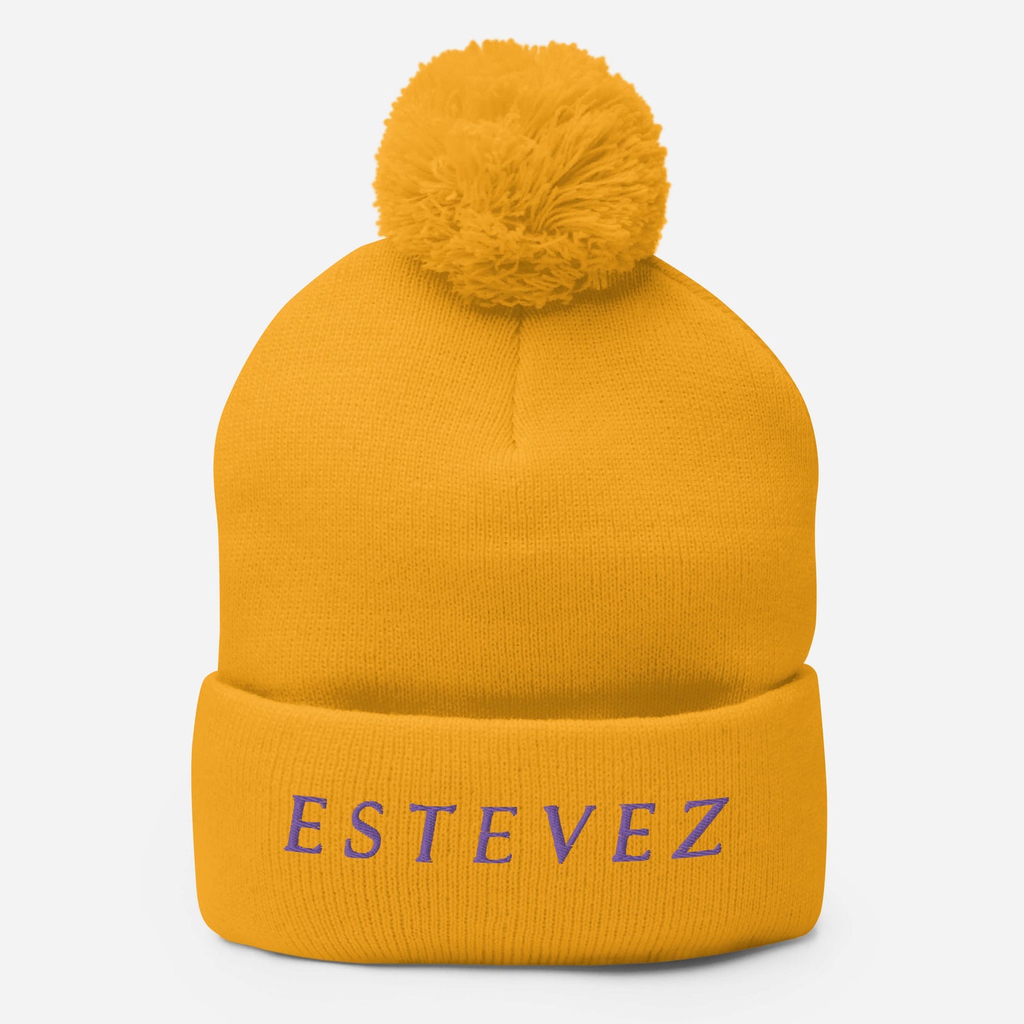 Estevez Pom-Pom Beanie