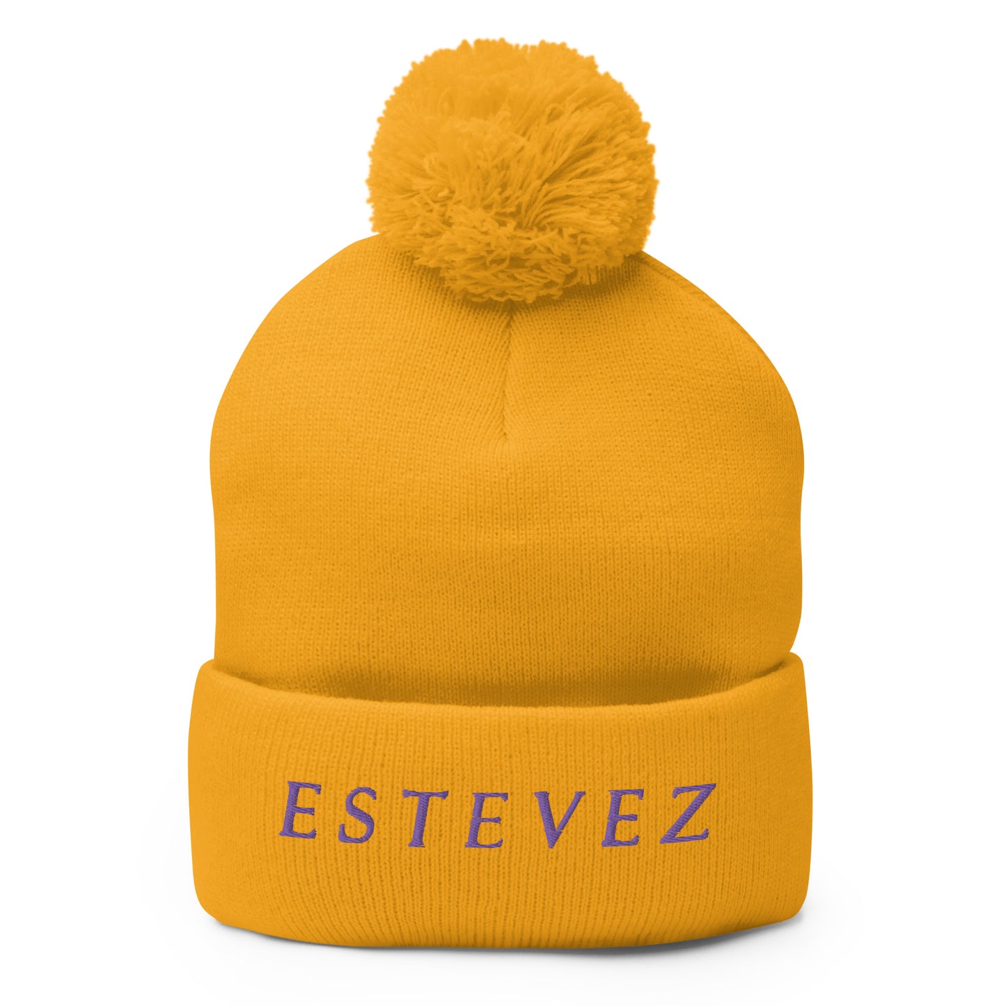 Estevez Pom-Pom Beanie