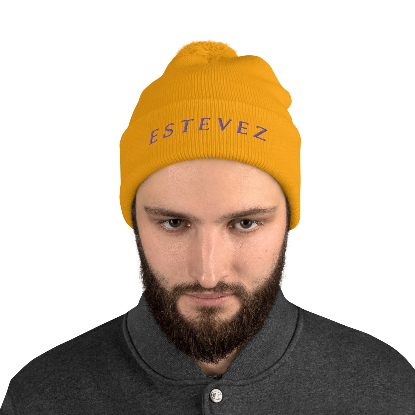 Estevez Pom-Pom Beanie