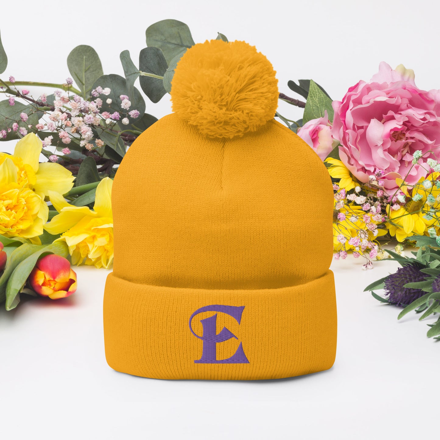 The Estevez E Pom-Pom Beanie