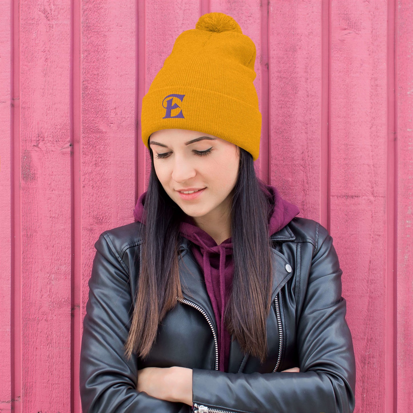 The Estevez E Pom-Pom Beanie