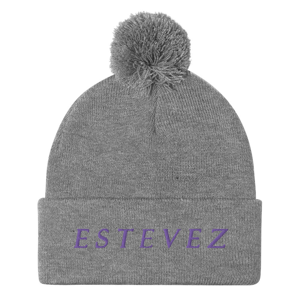 Estevez Pom-Pom Beanie