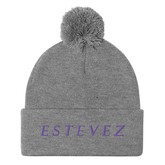 Estevez Pom-Pom Beanie