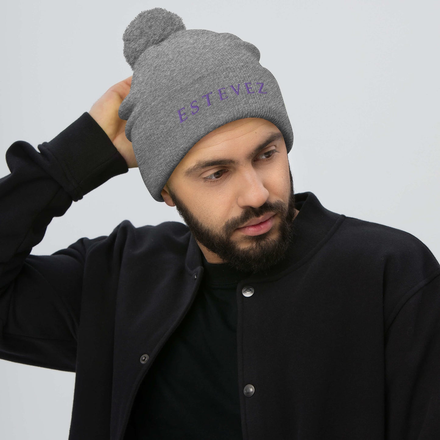 Estevez Pom-Pom Beanie