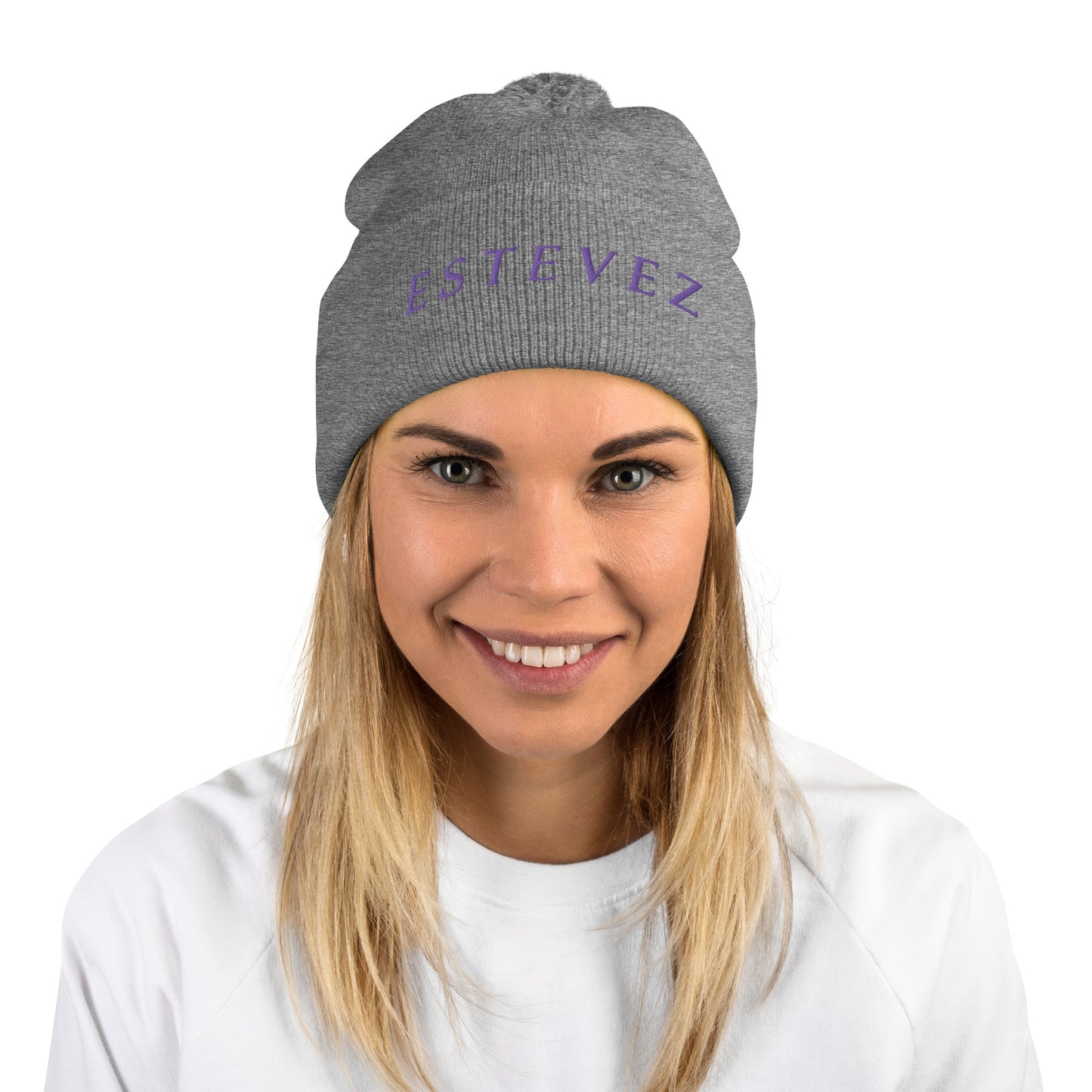 Estevez Pom-Pom Beanie