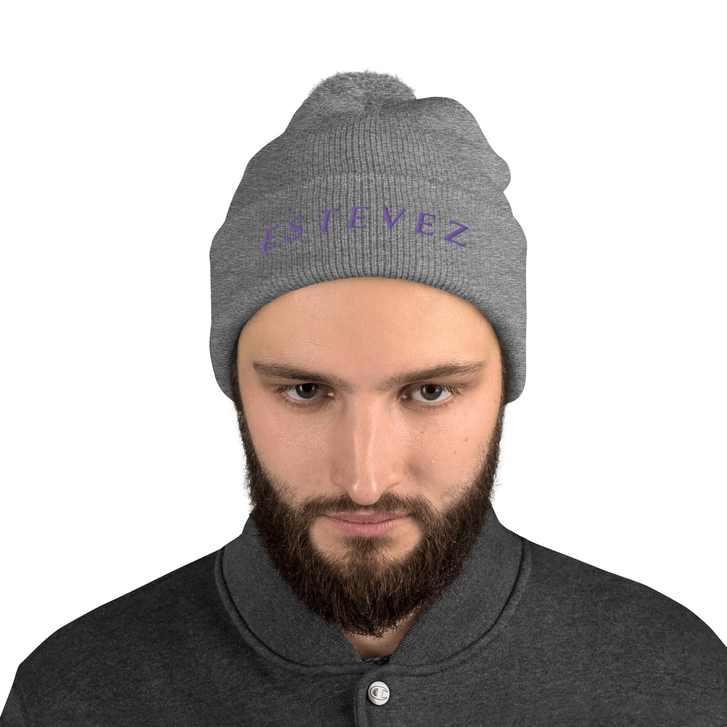 Estevez Pom-Pom Beanie