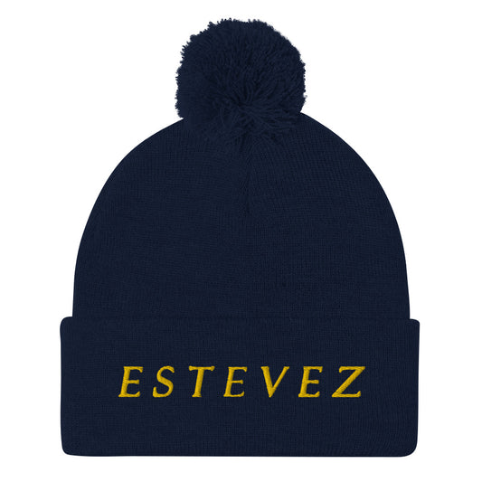 Estevez Pom-Pom Beanie
