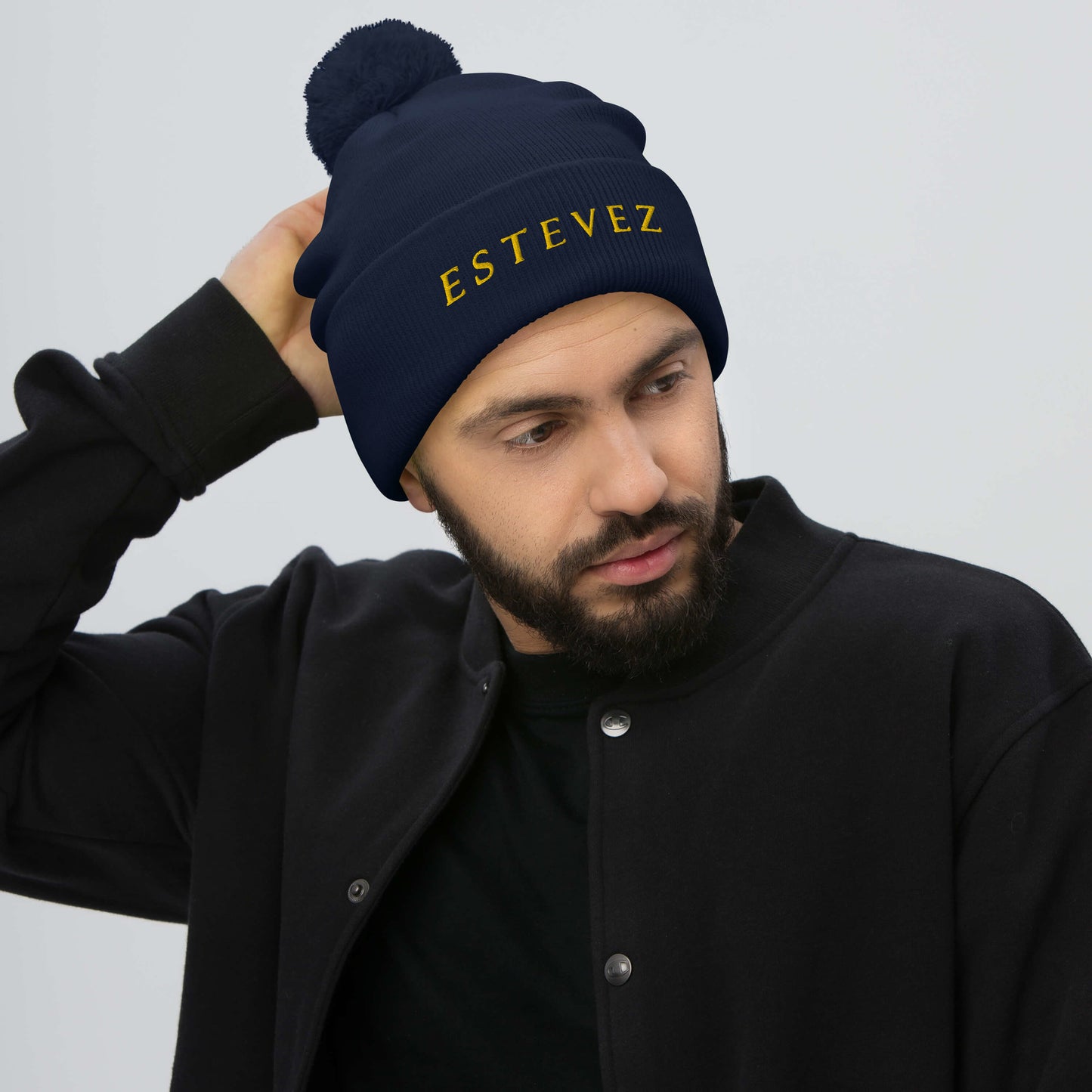 Estevez Pom-Pom Beanie