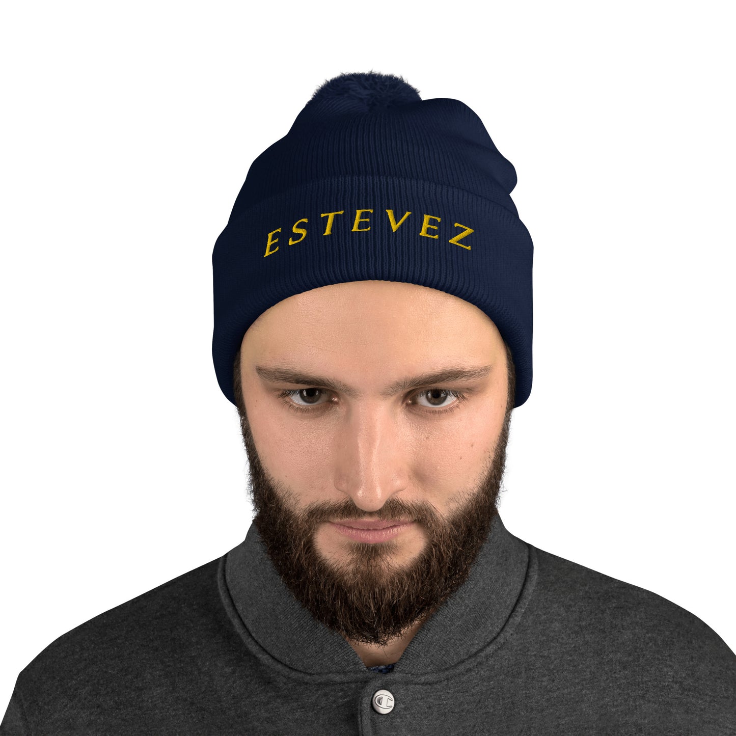 Estevez Pom-Pom Beanie