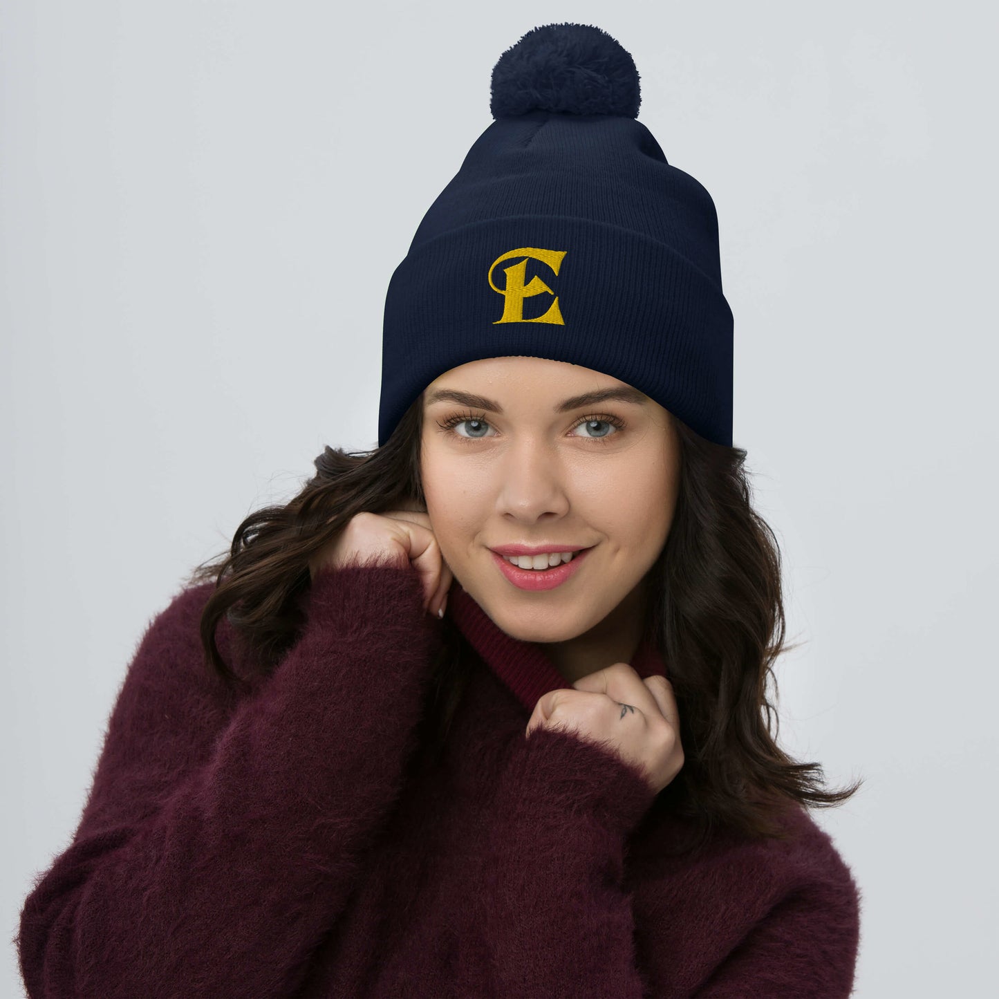 The Estevez E Pom-Pom Beanie