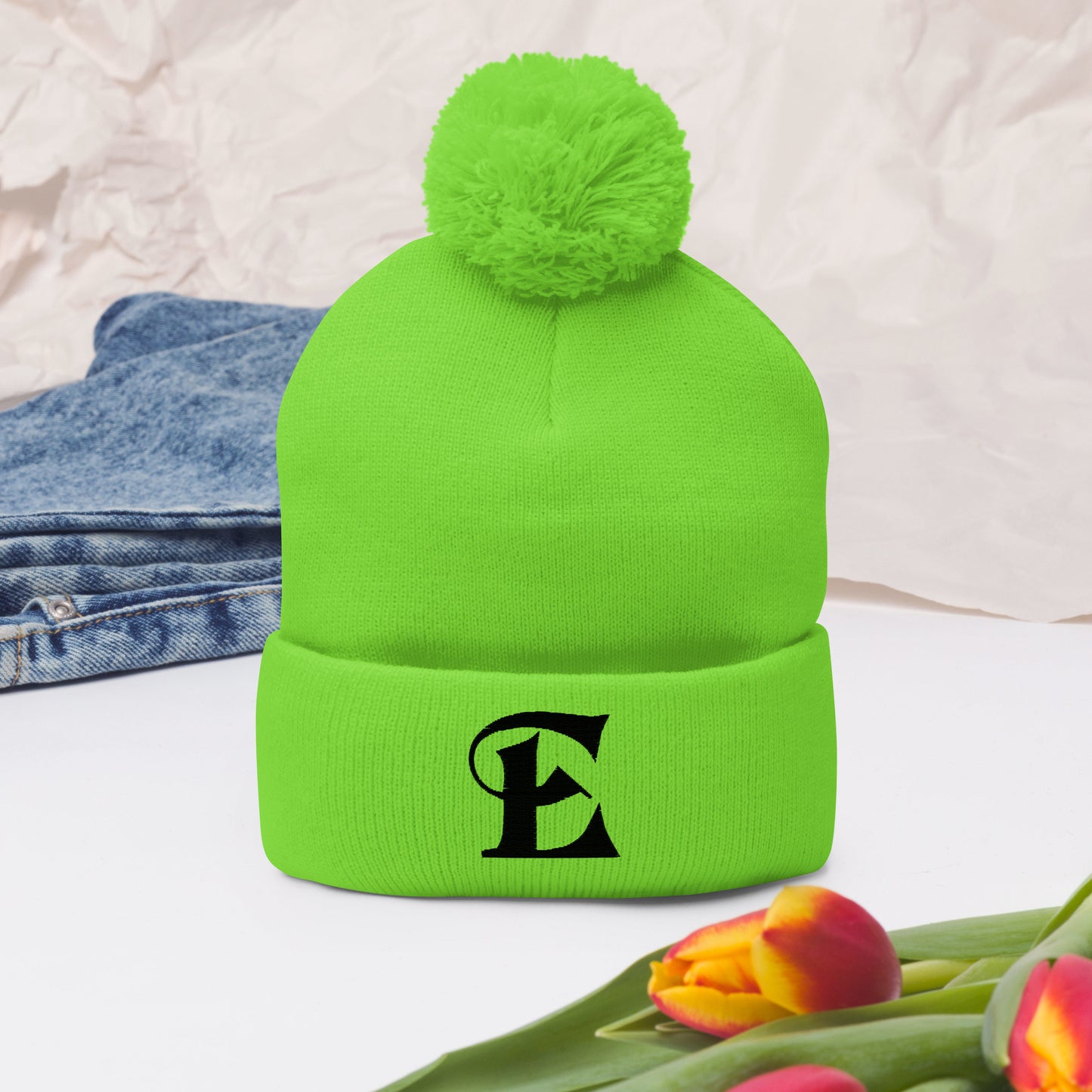El gorro Estevez E Pom-Pom