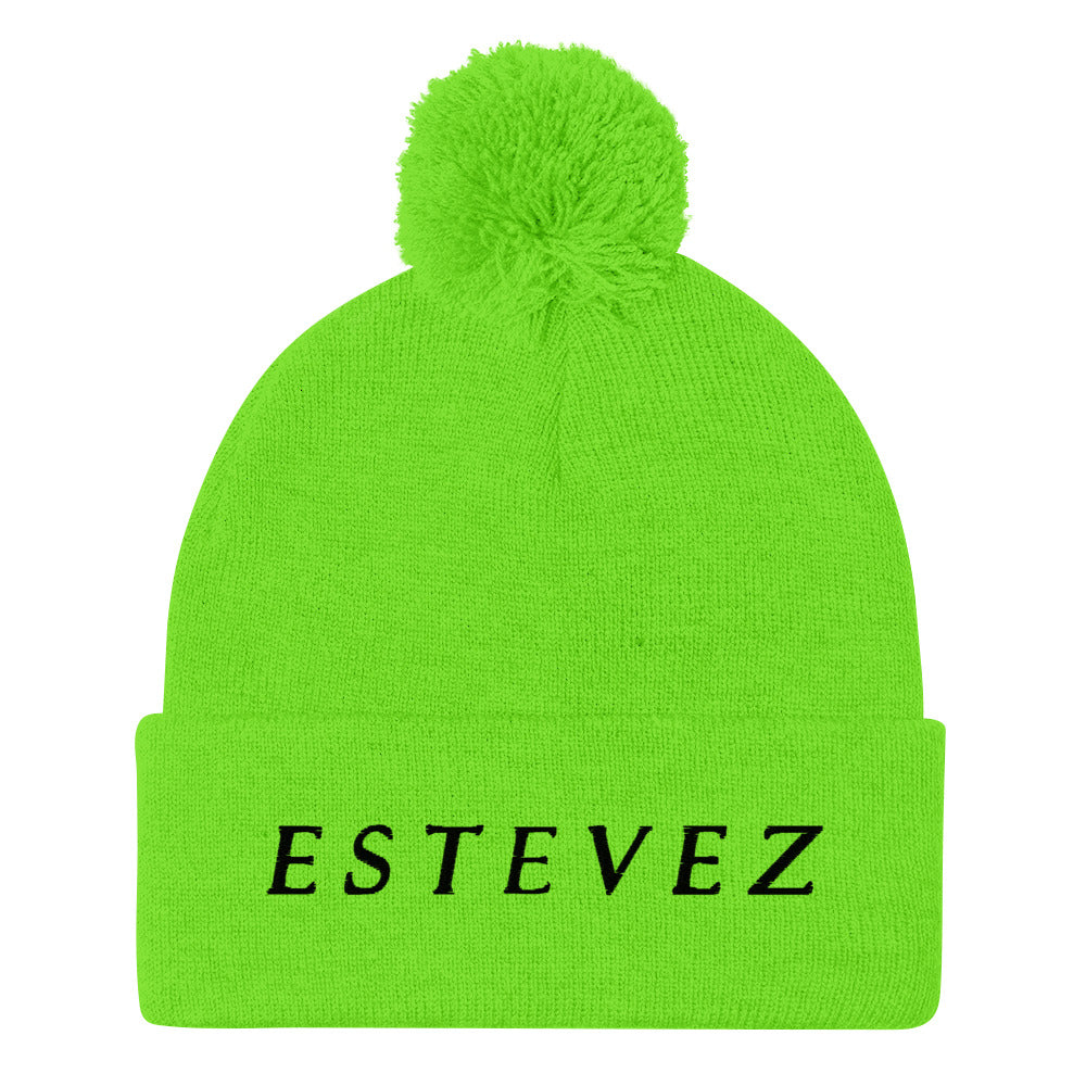 Estevez Pom-Pom Beanie