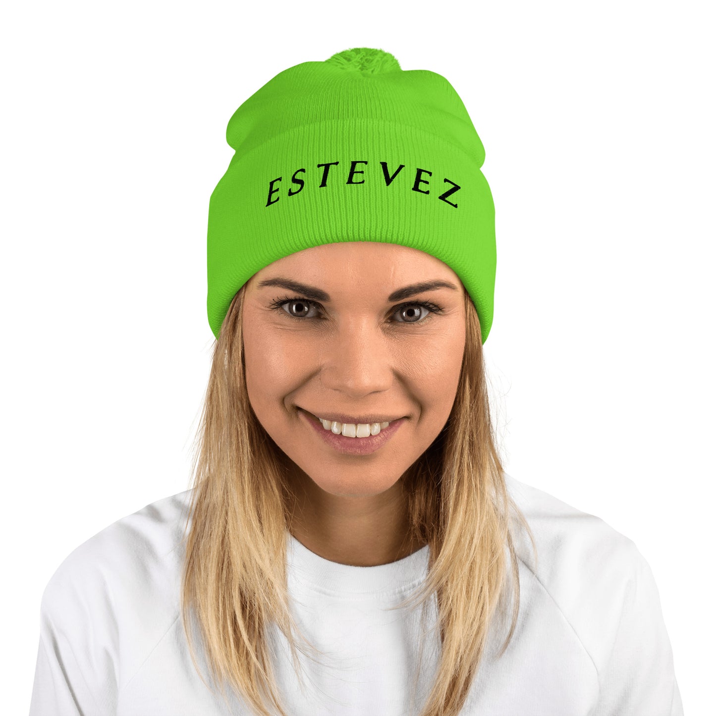 Estevez Pom-Pom Beanie