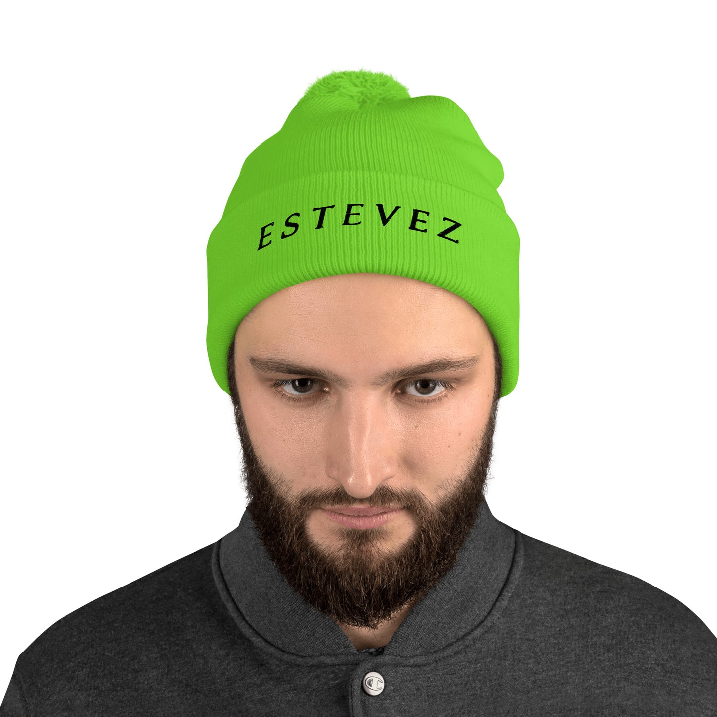 Estevez Pom-Pom Beanie