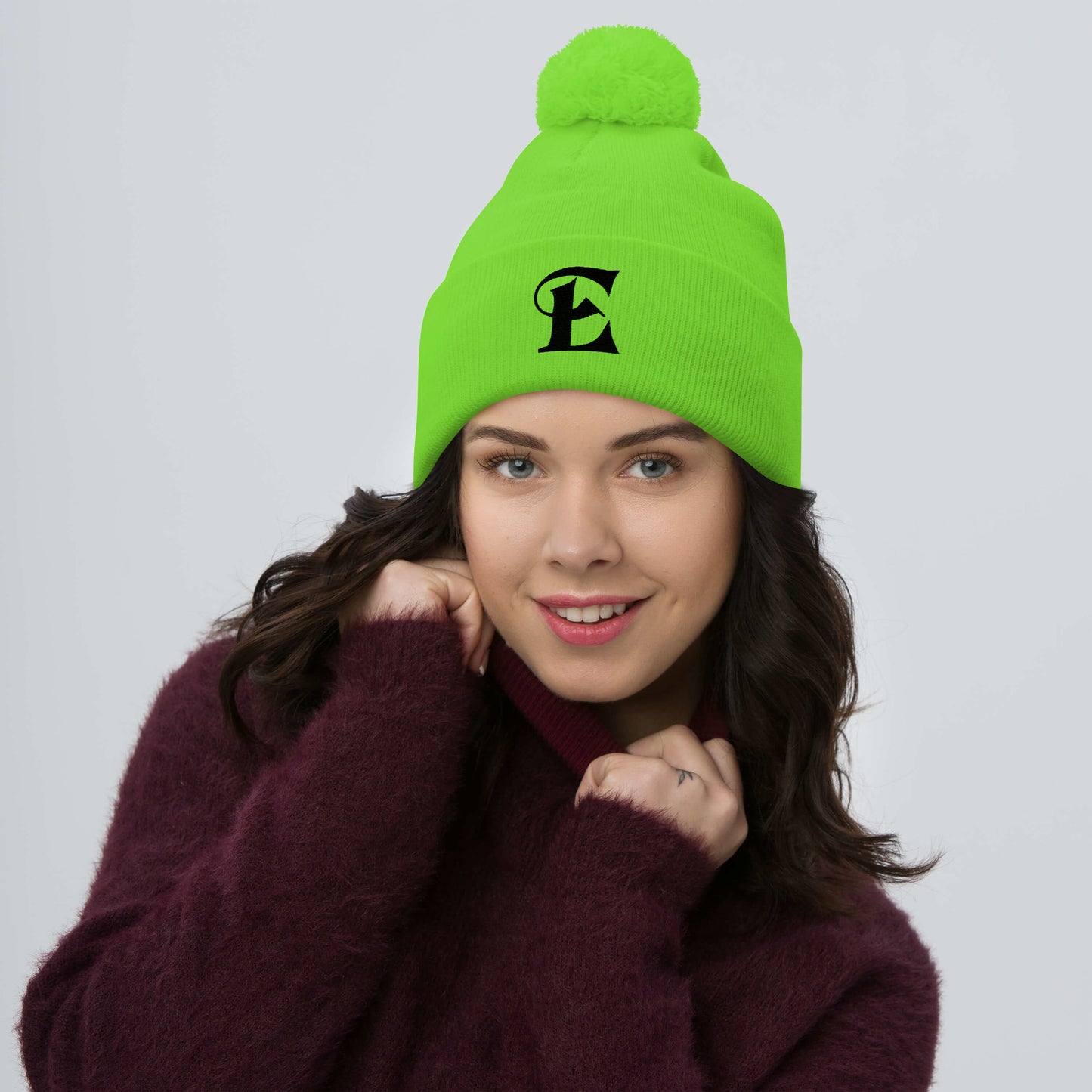 El gorro Estevez E Pom-Pom