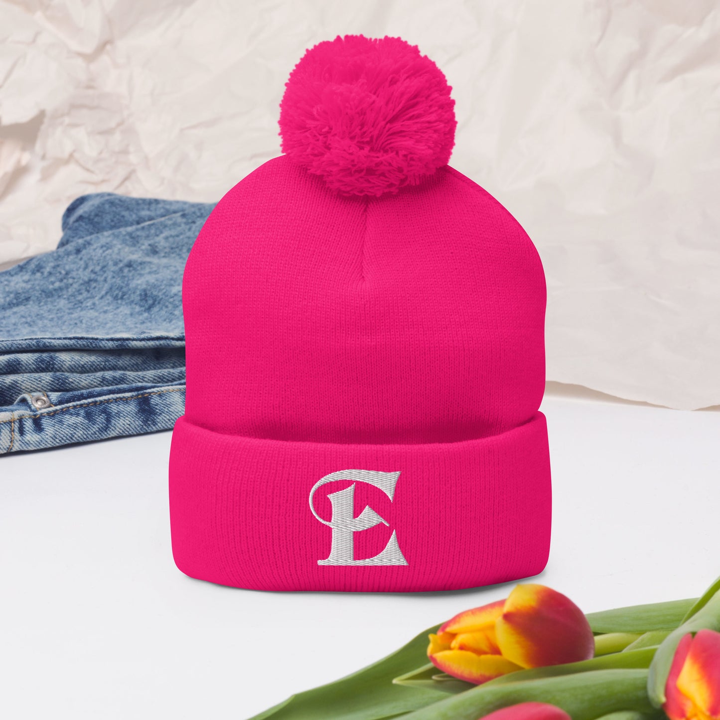 El gorro Estevez E Pom-Pom