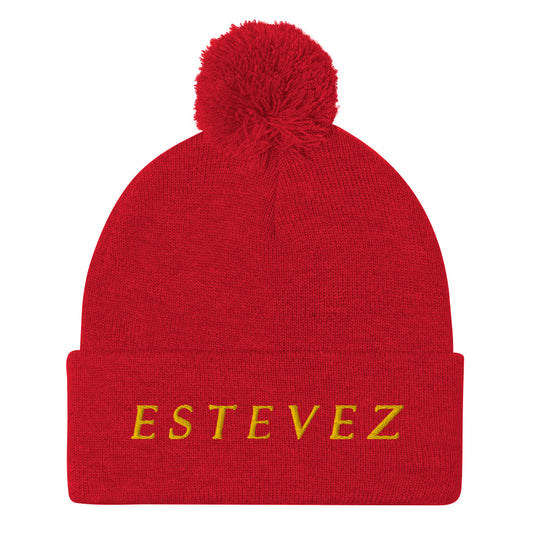Estevez Pom-Pom Beanie
