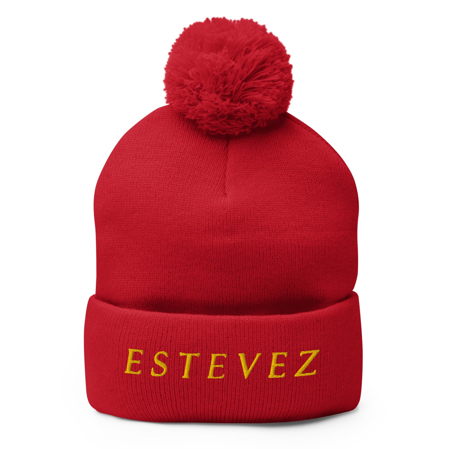 Estevez Pom-Pom Beanie