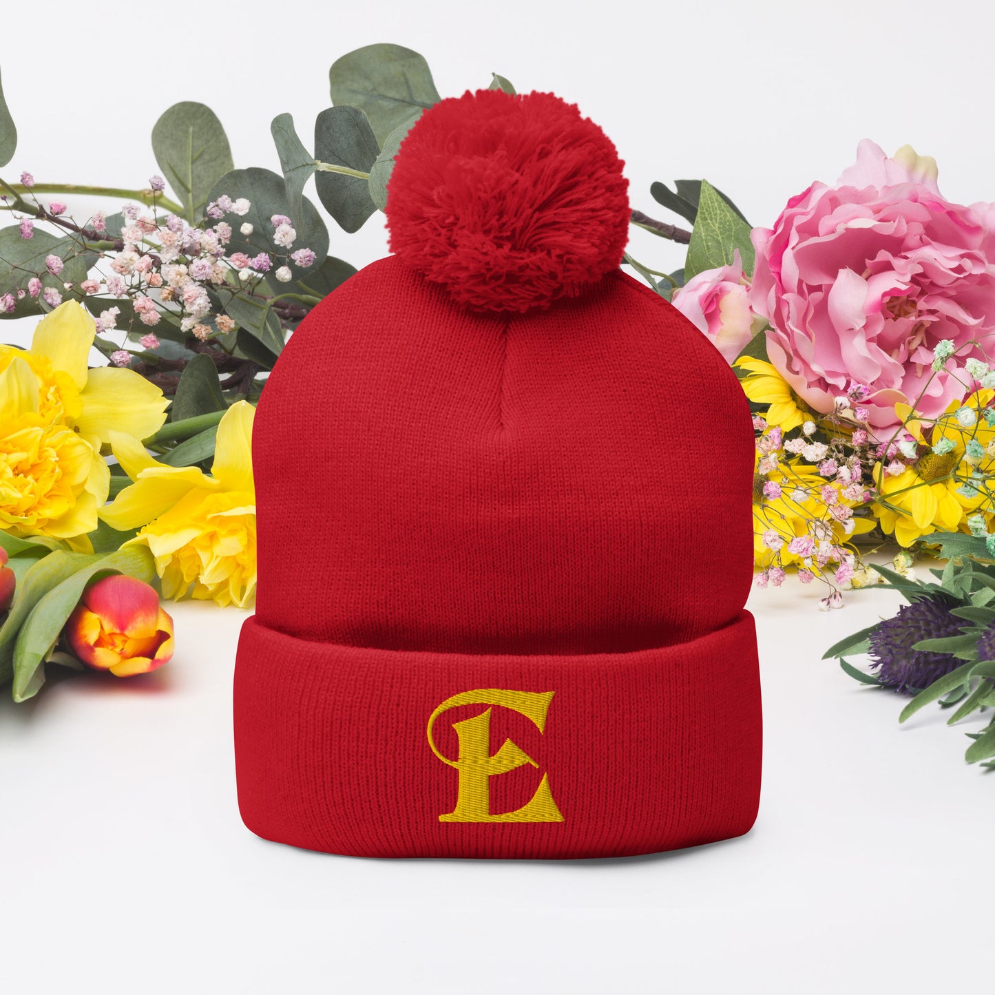 The Estevez E Pom-Pom Beanie