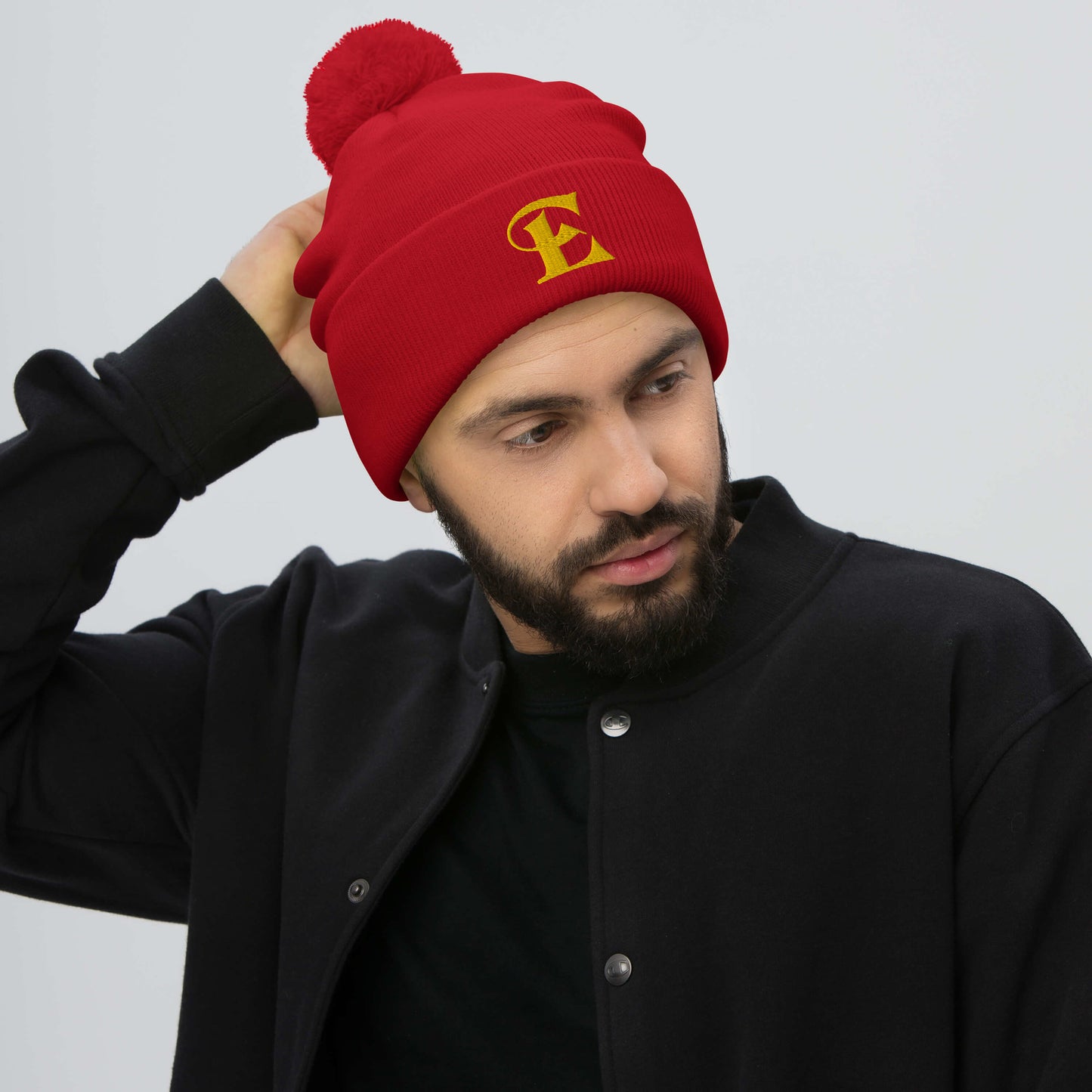 The Estevez E Pom-Pom Beanie