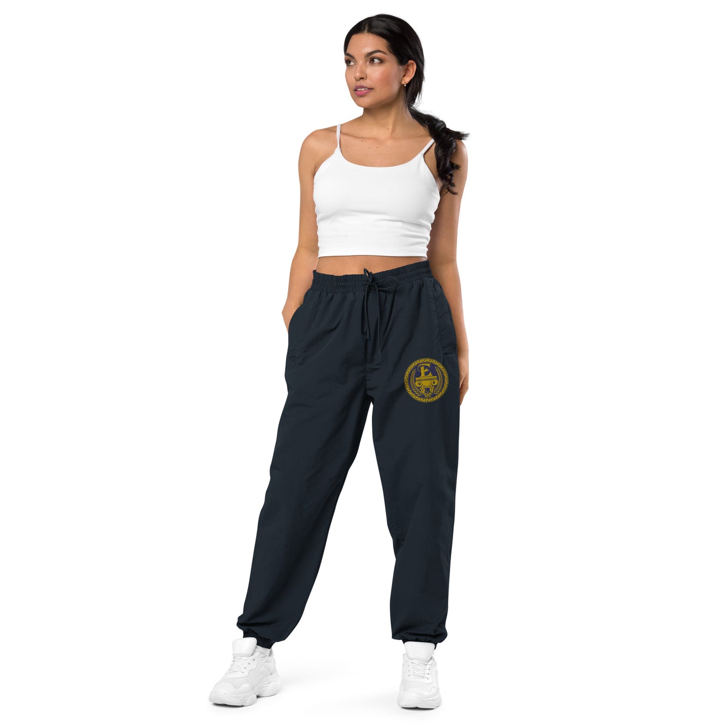 Estevez Embroidery Logo tracksuit trousers