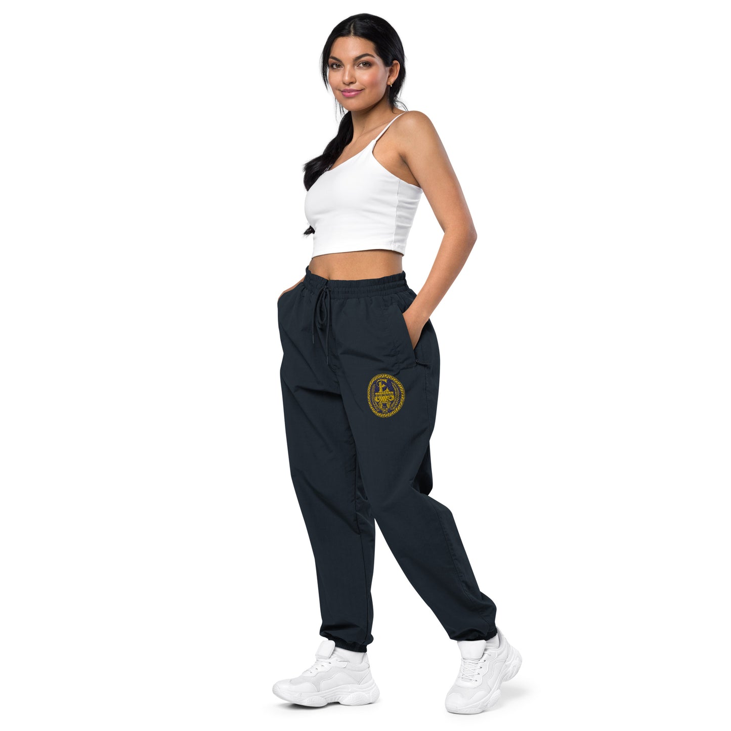Estevez Embroidery Logo tracksuit trousers