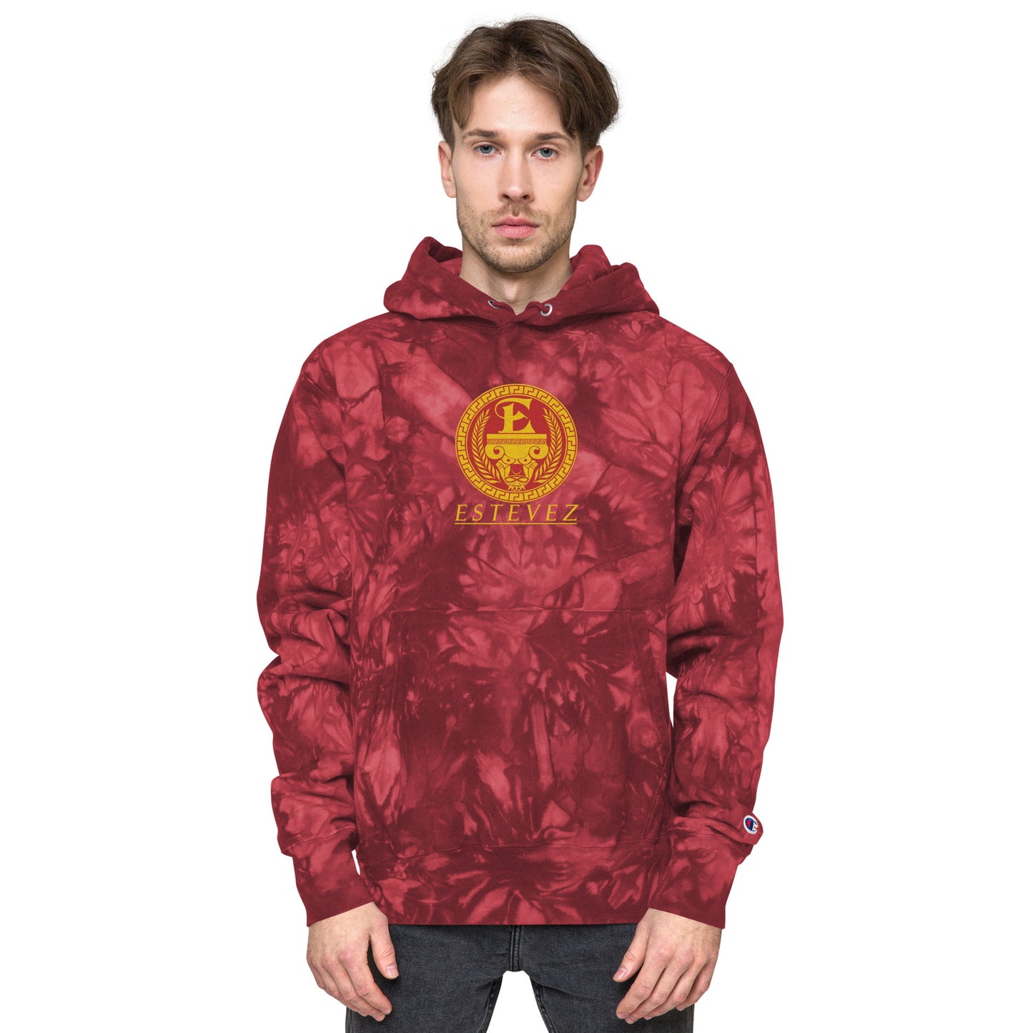 Estevez Sudadera tie-dye bordado