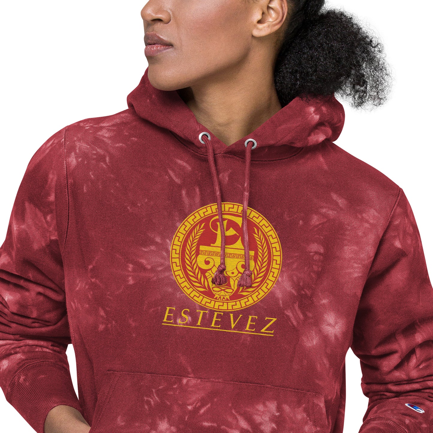 Sudadera con capucha y logo bordado Estevez