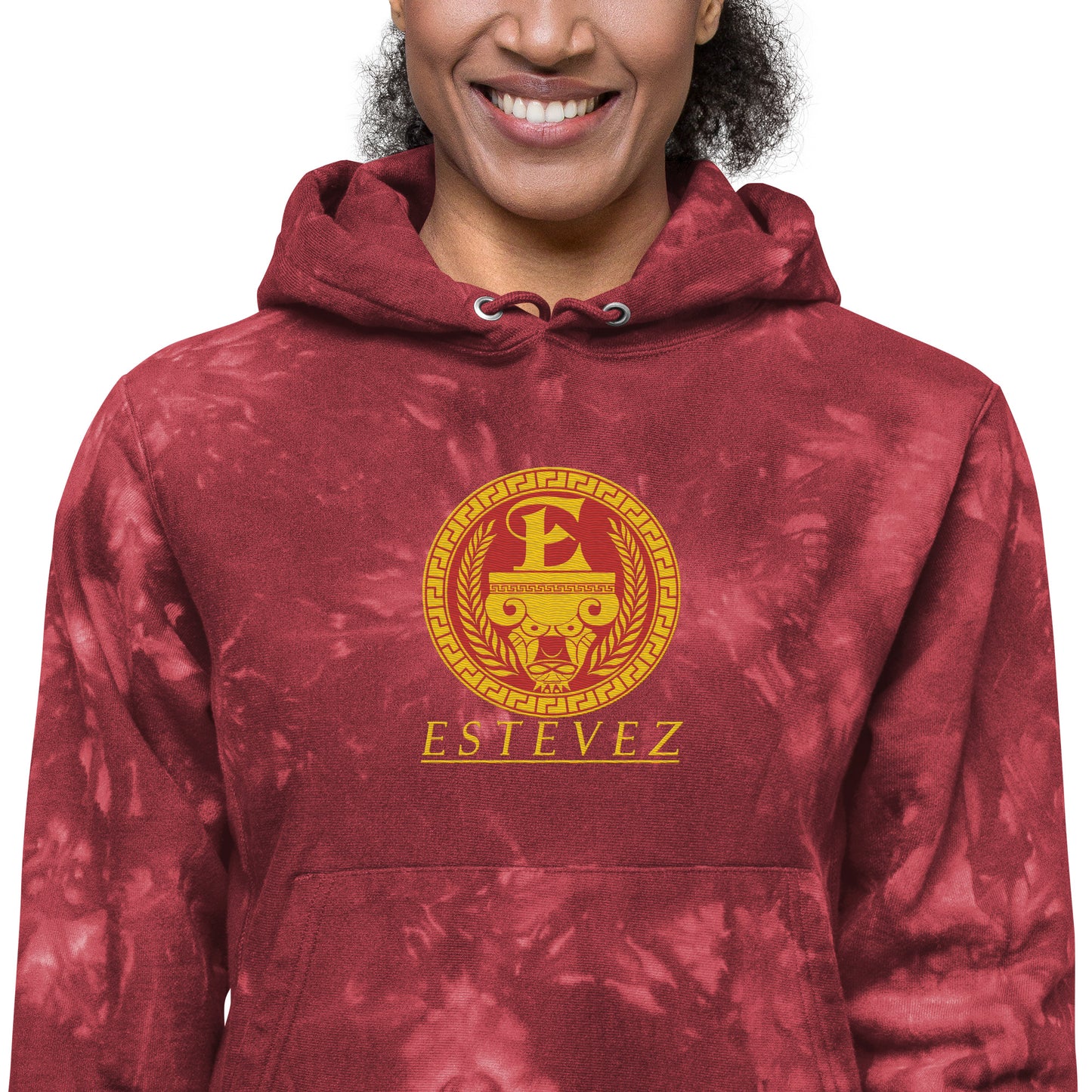 Sudadera con capucha y logo bordado Estevez