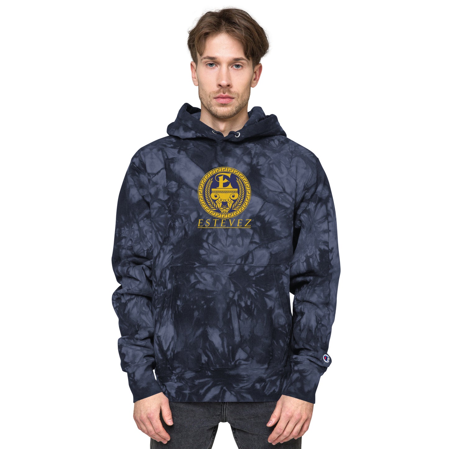 Estevez Sudadera tie-dye bordado