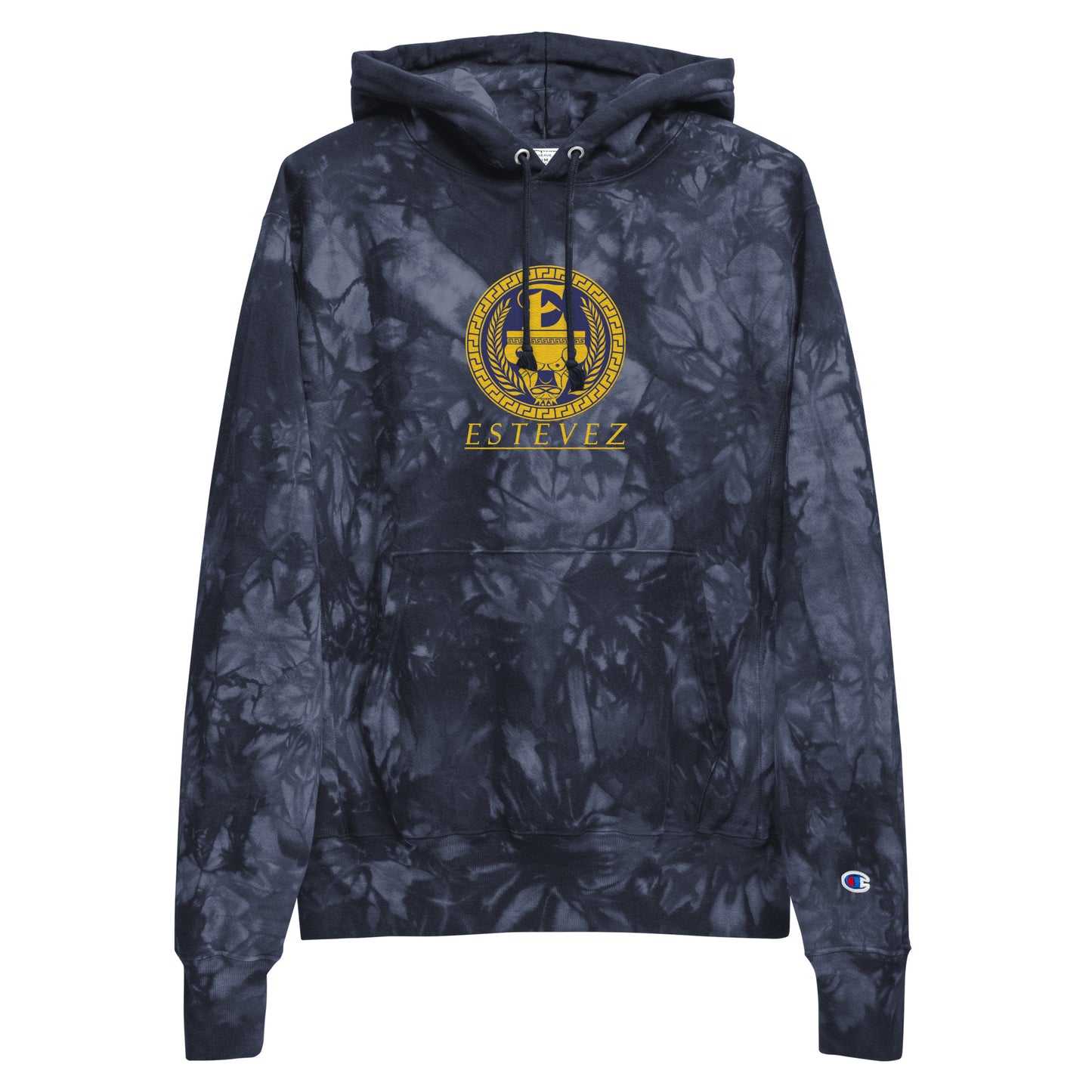 Estevez Sudadera tie-dye bordado