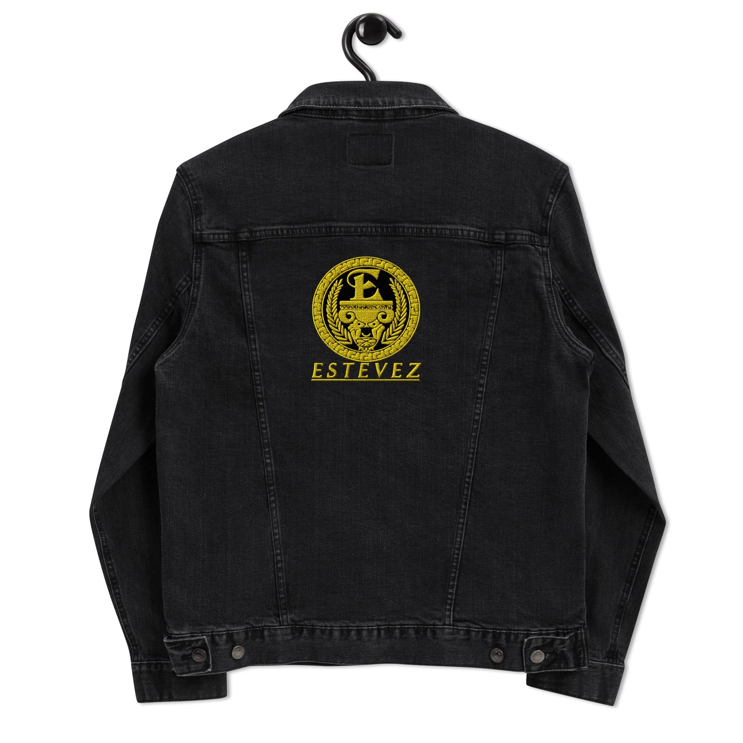 Chaqueta vaquera Estevez con logo bordado